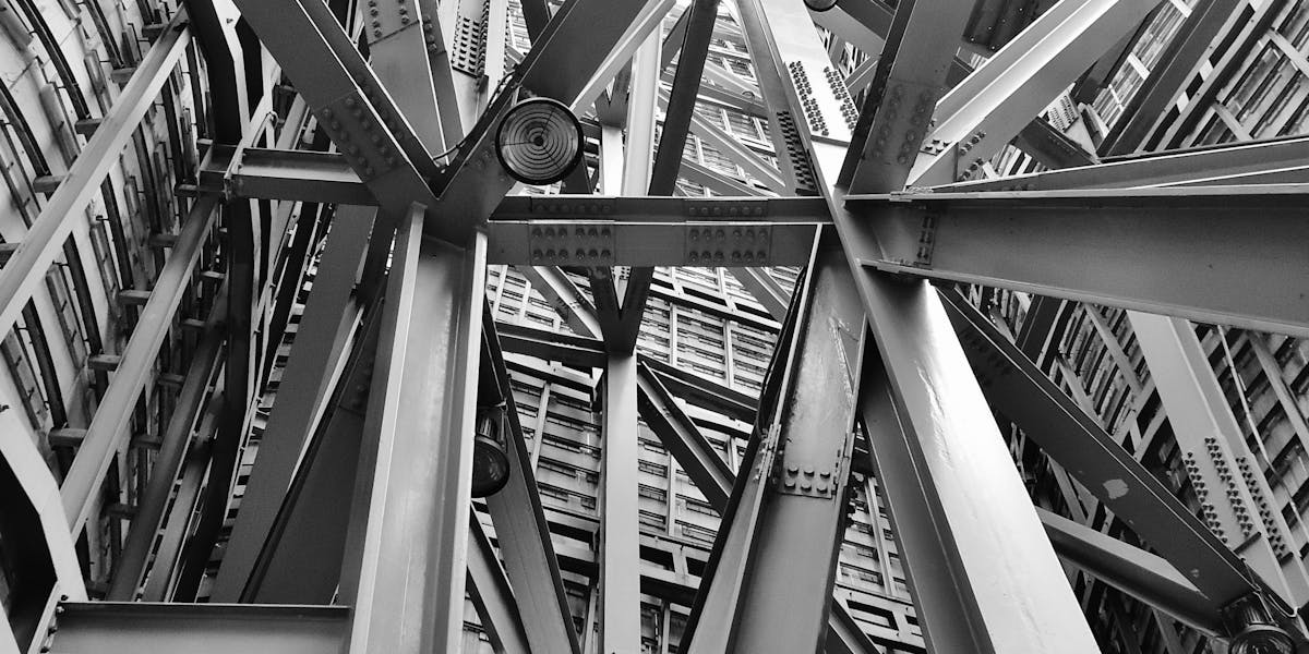 construção steel frame como funciona